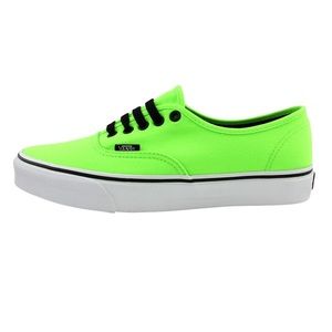 Vans, Lime Green, Neon, Classic Style, Unisex